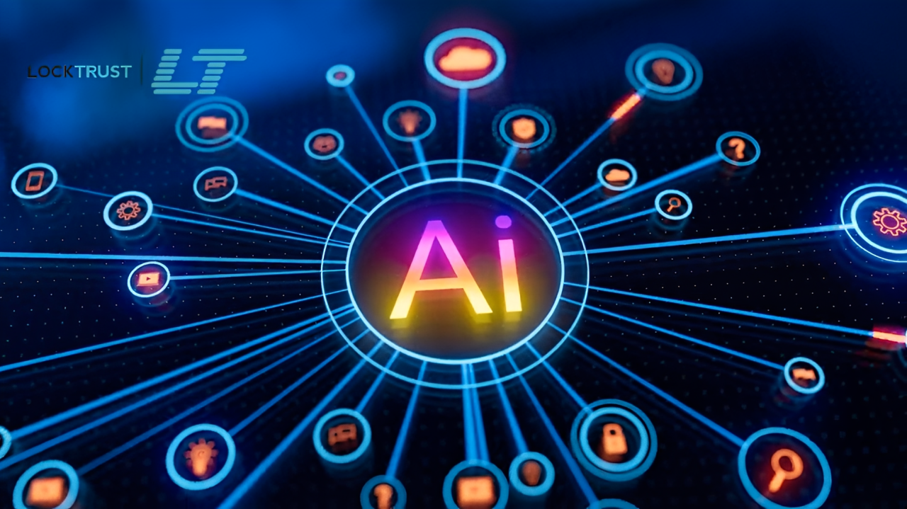 AI generated oil industry operations - drilling rigs and energy production facilities